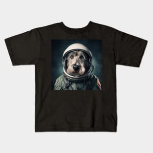 Astro Dog - Irish Wolfhound Kids T-Shirt